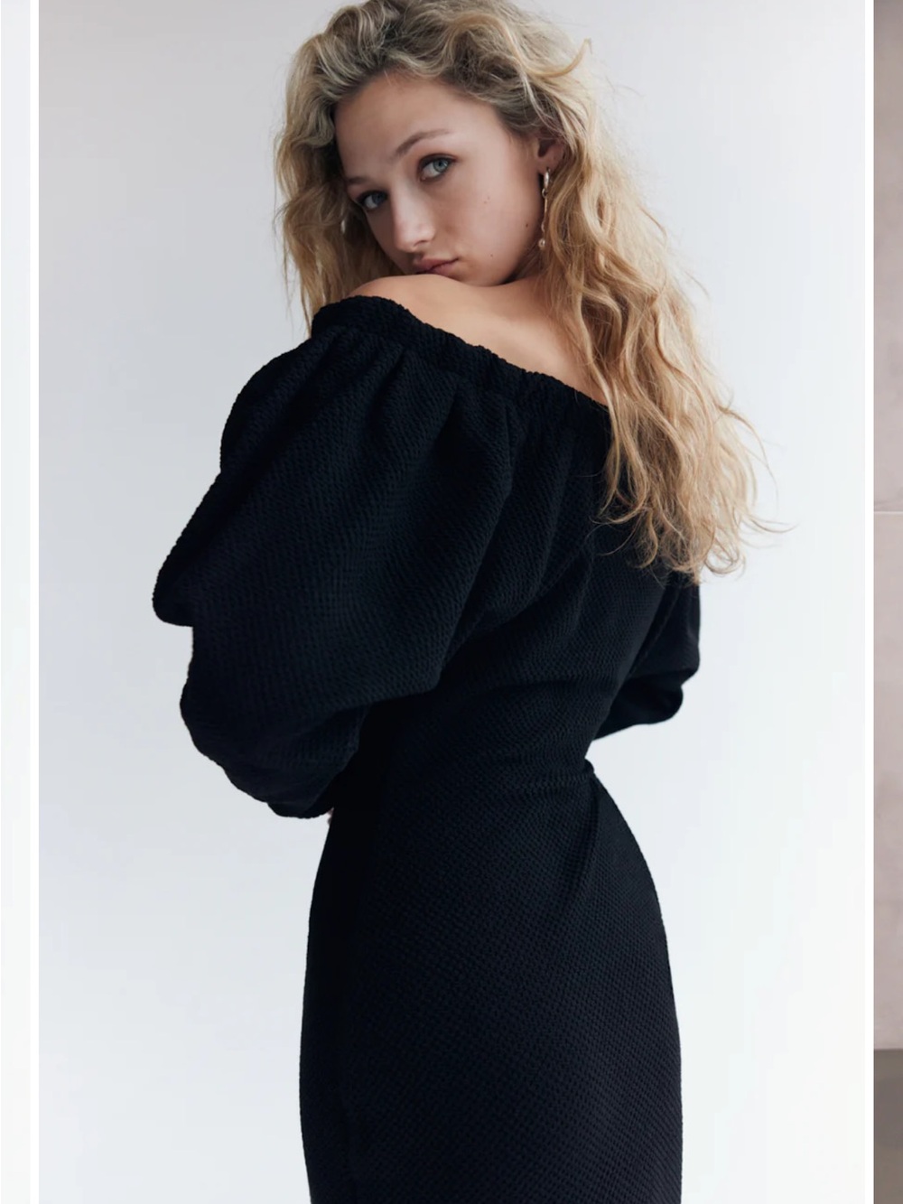 Like New Eve Gravel Black Malaga Dress in excellent used condition